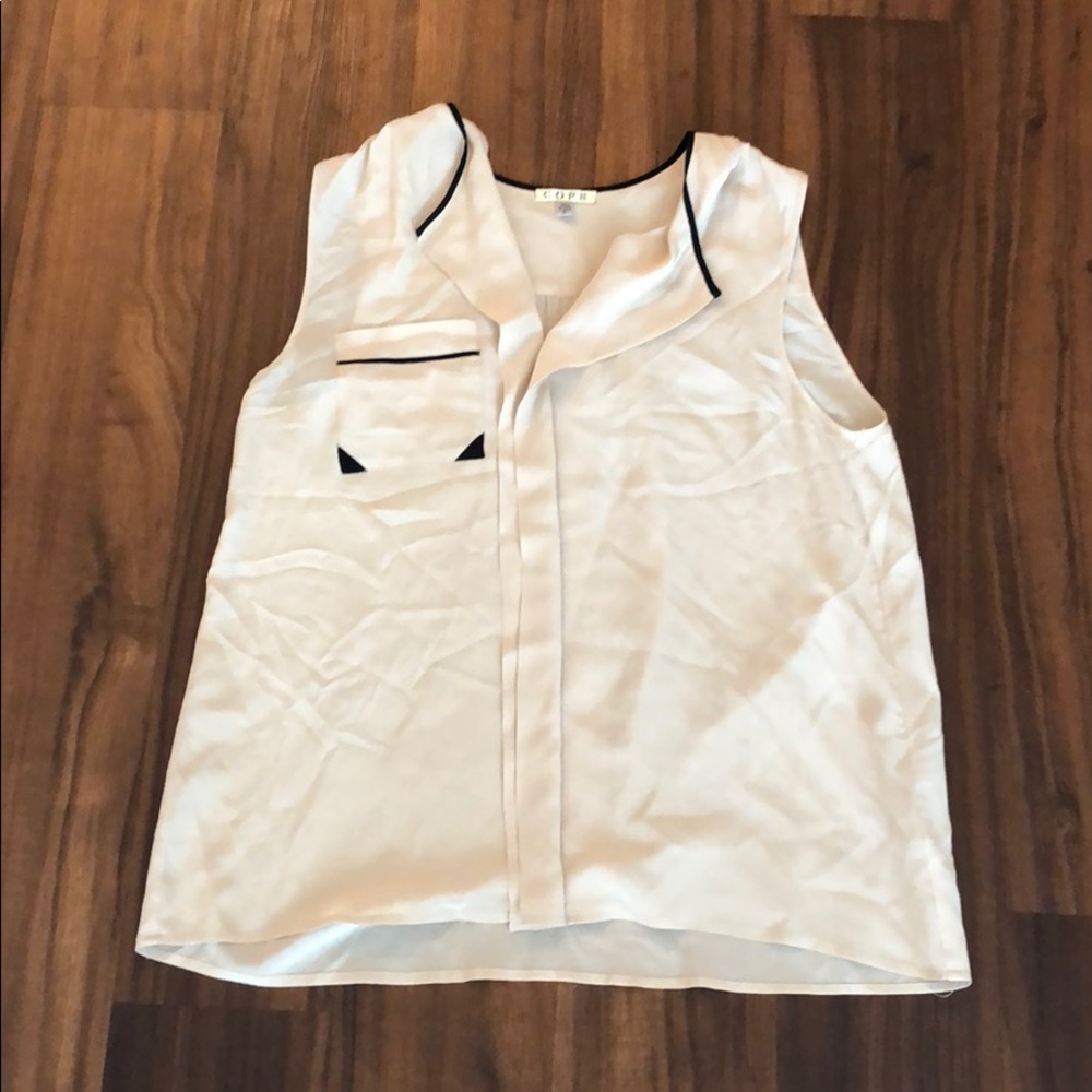UO Cope 100% Silk Tank